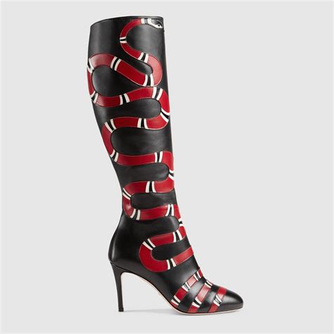 gucci bottes serpent|Gucci signoria ankle boots.